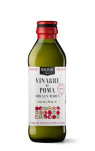 Vinagre ecològic de Poma sense filtrar amb les mares
